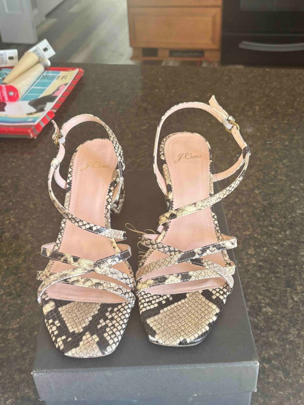 JCrew Odette Strappy Sandal Size 9